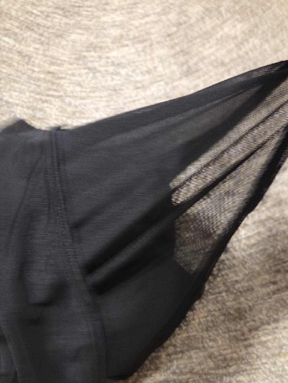 Black Ruffled Skort - Picture 5 of 5